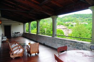 L'interno del Castello di Pontebosio